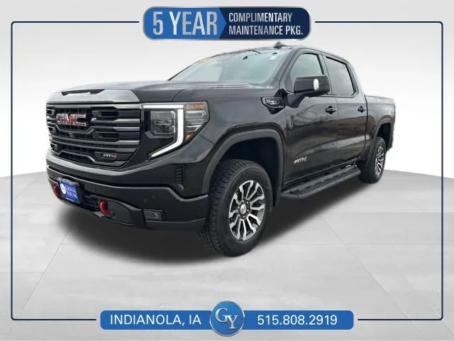 Black 2023 GMC Sierra 1500 AT4 for sale in Indianola, IA