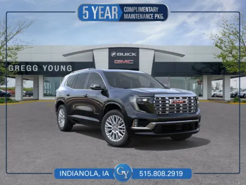 Black 2026 GMC Acadia Denali for sale in Indianola, IA