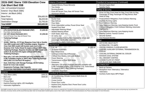 Photos of 2026 GMC Sierra 1500 Elevation for sale in Indianola, IA at Gregg Young Buick GMC Indianola