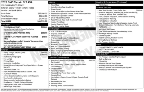 Photos of 2023 GMC Terrain SLT for sale in Indianola, IA at Gregg Young Buick GMC Indianola