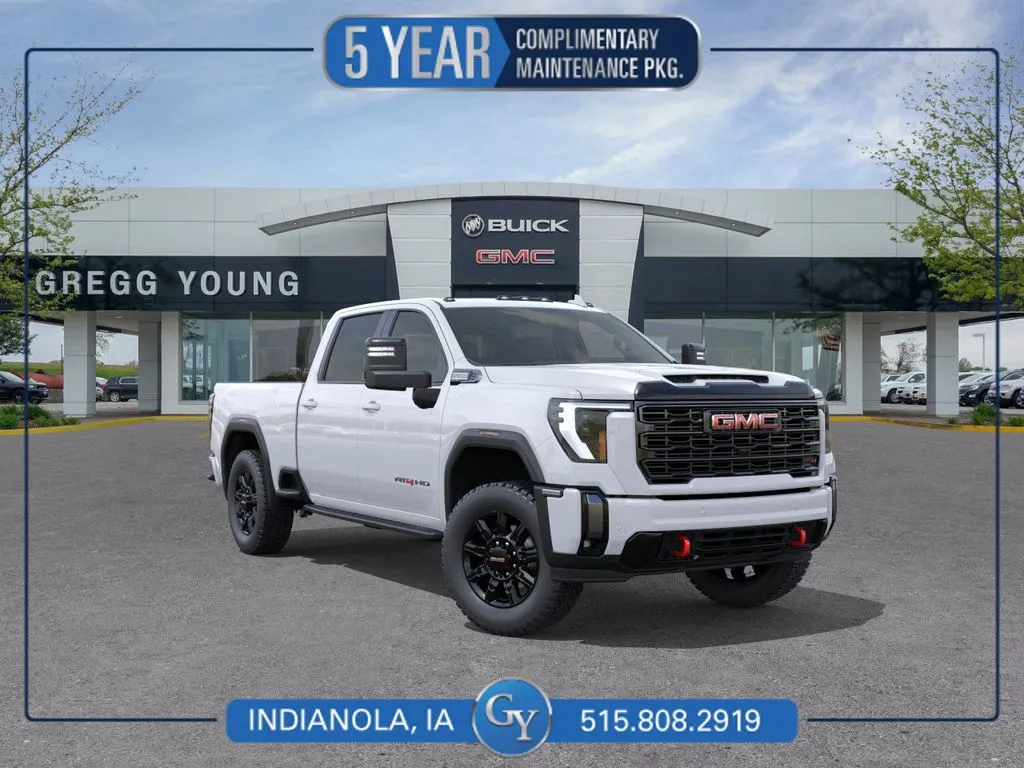 White 2026 GMC Sierra 2500HD AT4 for sale in Indianola, IA