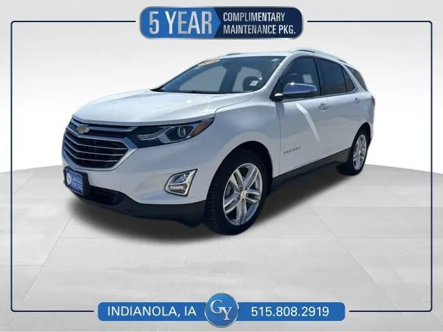 White 2018 Chevrolet Equinox Premier for sale in Indianola, IA