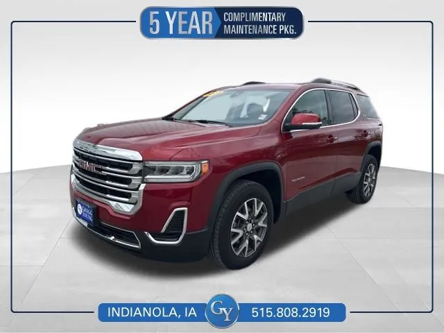 Red 2023 GMC Acadia SLE for sale in Indianola, IA