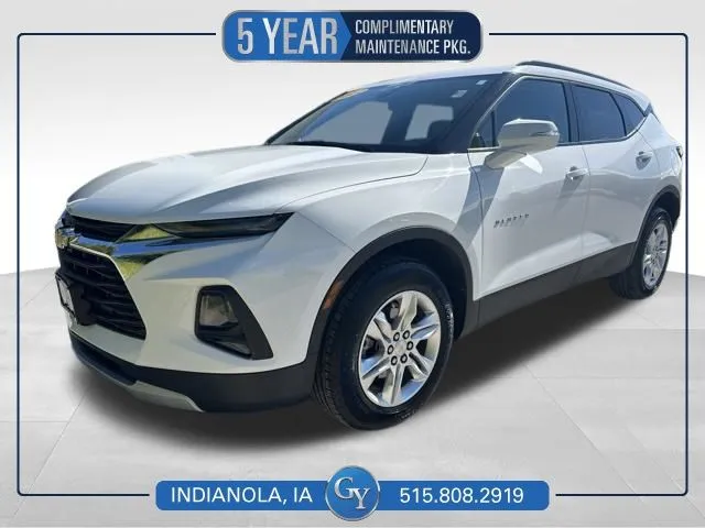 White 2022 Chevrolet Blazer LT for sale in Indianola, IA