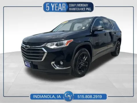 Black 2018 Chevrolet Traverse LT for sale in Indianola, IA