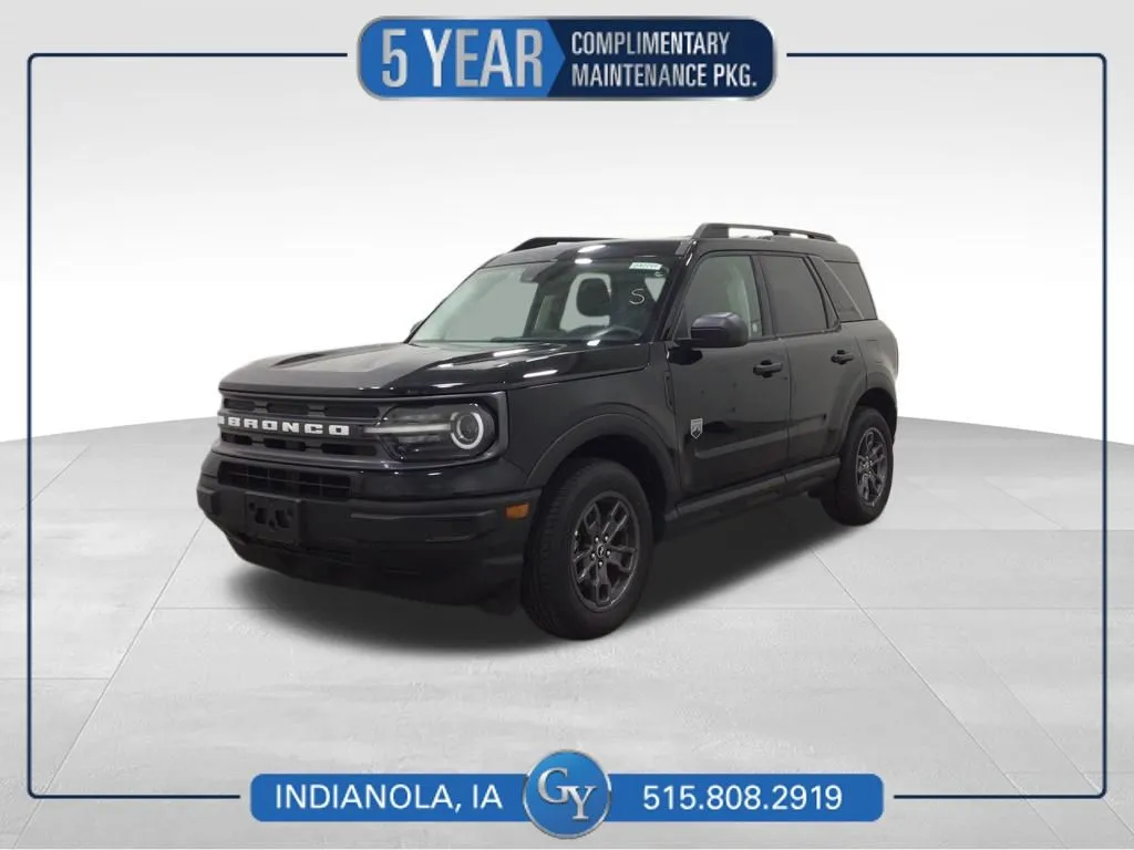 Black 2024 Ford Bronco Sport Big Bend for sale in Indianola, IA