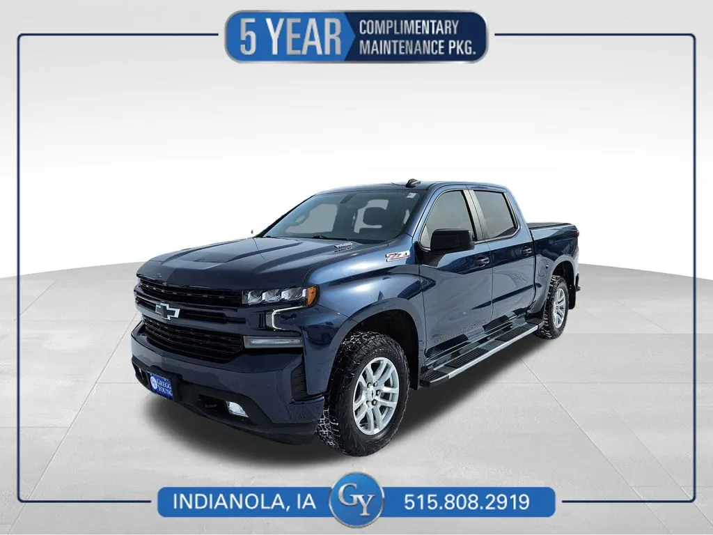 Blue 2022 Chevrolet Silverado 1500 LTD RST for sale in Indianola, IA