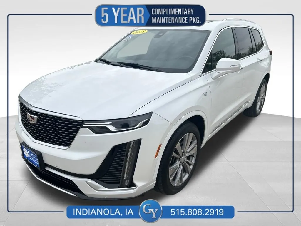 White 2023 Cadillac XT6 Premium Luxury for sale in Indianola, IA
