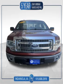 Orange 2014 Ford F-150 XLT for sale in Indianola, IA