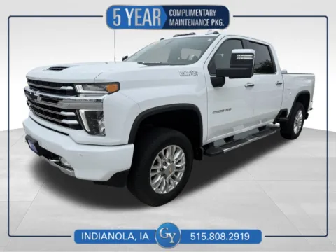 White 2021 Chevrolet Silverado 2500 HD High Country for sale in Indianola, IA