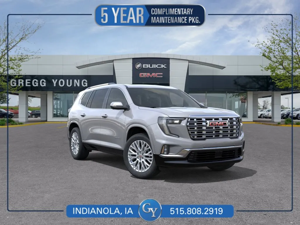 Gray 2026 GMC Acadia Denali for sale in Indianola, IA
