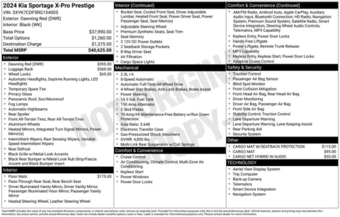 Photos of 2024 Kia Sportage X-Pro Prestige for sale in Columbus, NE at Gregg Young Chevrolet GMC of Columbus