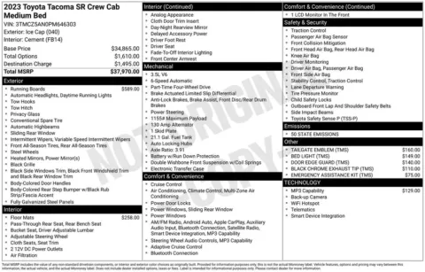 Photos of 2023 Toyota Tacoma SR5 for sale in Columbus, NE at Gregg Young Chevrolet GMC of Columbus