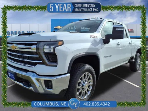 White 2026 Chevrolet Silverado 2500HD LTZ for sale in Columbus, NE