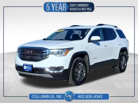 White 2019 GMC Acadia SLT-1 for sale in Columbus, NE