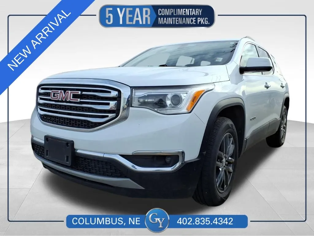 White 2019 GMC Acadia SLT-1 for sale in Columbus, NE