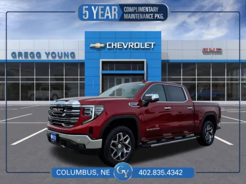Red 2026 GMC Sierra 1500 SLT for sale in Columbus, NE