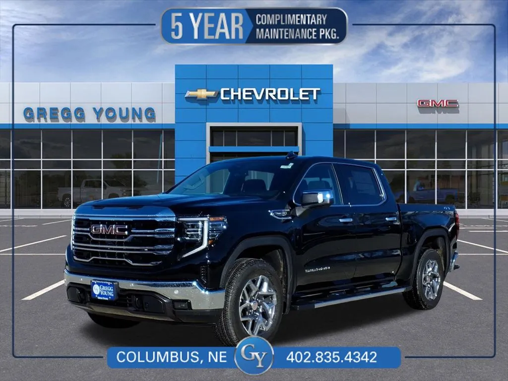 Black 2026 GMC Sierra 1500 SLT for sale in Columbus, NE