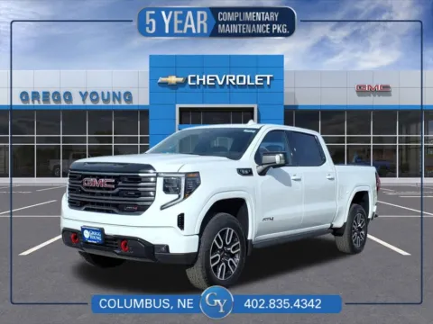 White 2026 GMC Sierra 1500 AT4 for sale in Columbus, NE
