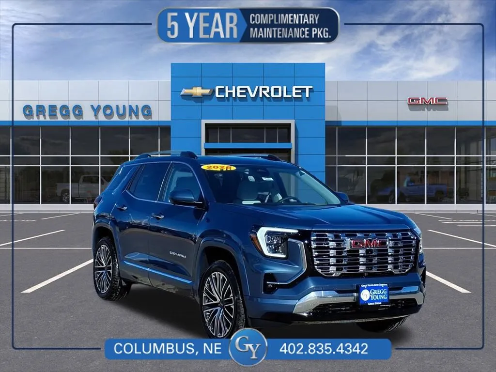 Blue 2026 GMC Terrain Denali for sale in Columbus, NE