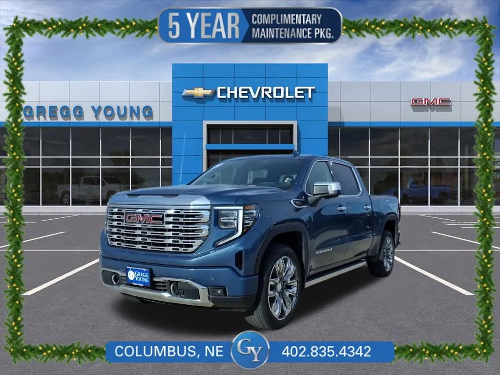 Blue 2026 GMC Sierra 1500 Denali for sale in Columbus, NE