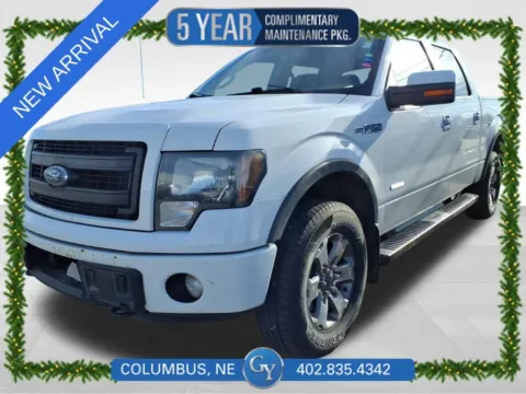 White 2013 Ford F-150 FX4 for sale in Columbus, NE