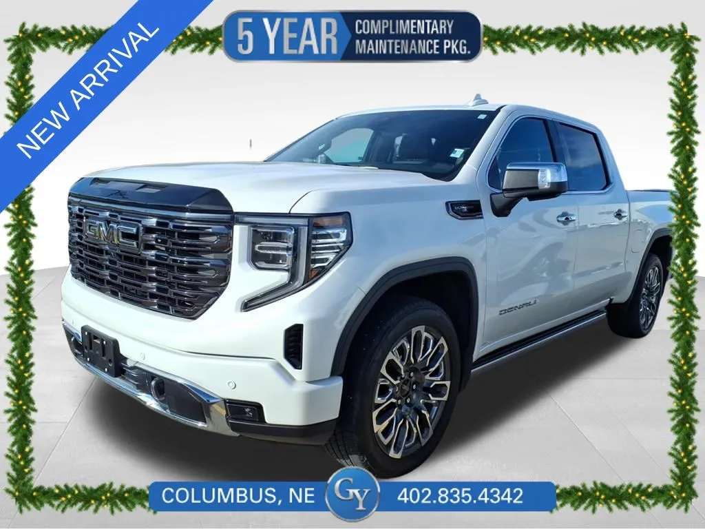 White 2025 GMC Sierra 1500 Denali Ultimate for sale in Columbus, NE