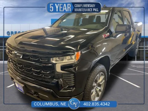 Black 2026 Chevrolet Silverado 1500 RST for sale in Columbus, NE