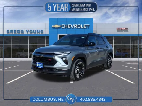 Gray 2026 Chevrolet TrailBlazer RS for sale in Columbus, NE