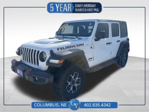White 2018 Jeep Wrangler Unlimited Rubicon for sale in Columbus, NE