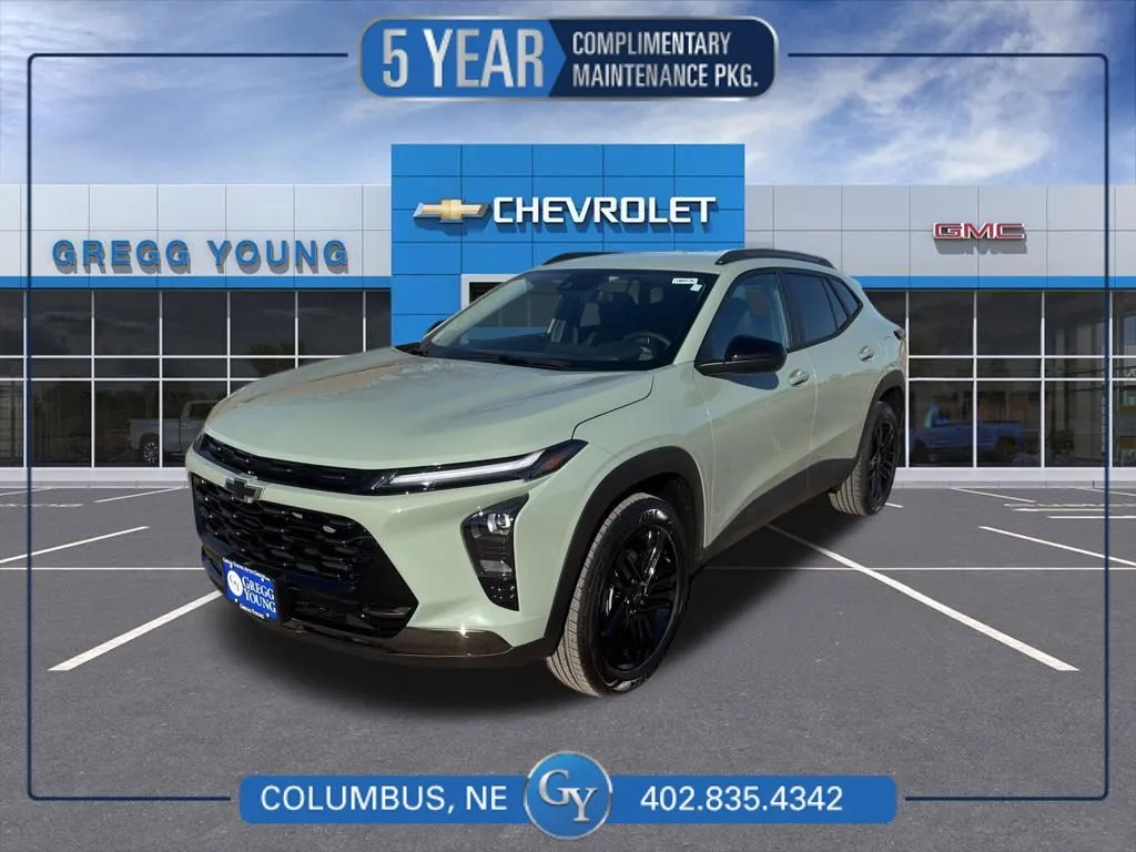 Green 2026 Chevrolet Trax ACTIV for sale in Columbus, NE
