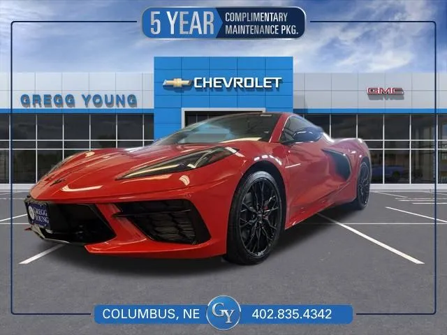 Red 2026 Chevrolet Corvette Stingray for sale in Columbus, NE