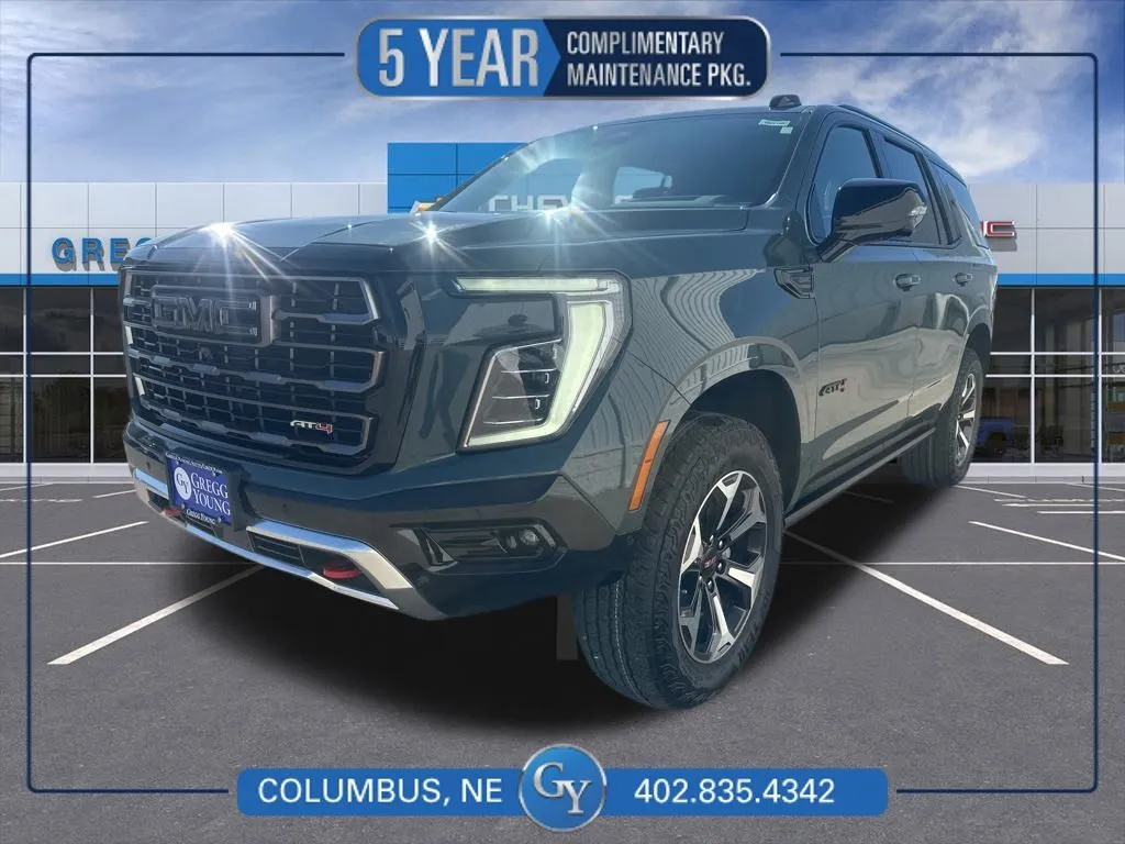 Green 2026 GMC Yukon AT4 Ultimate for sale in Columbus, NE