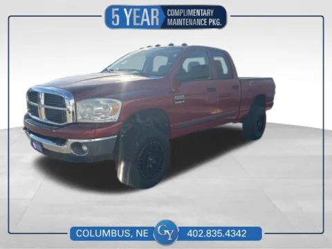 Red 2007 Dodge Ram 2500 SLT for sale in Columbus, NE