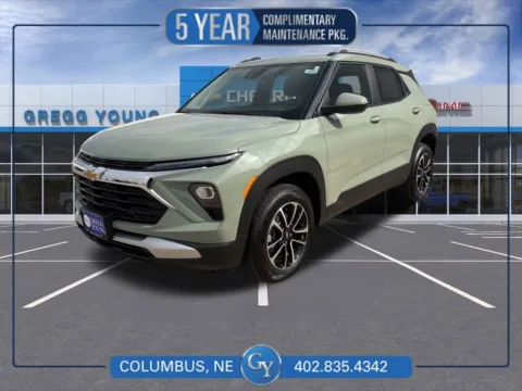 Green 2026 Chevrolet TrailBlazer LT for sale in Columbus, NE