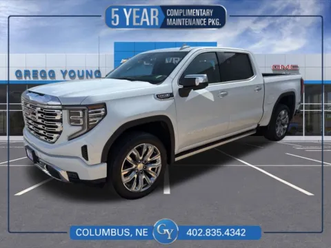 White 2026 GMC Sierra 1500 Denali for sale in Columbus, NE
