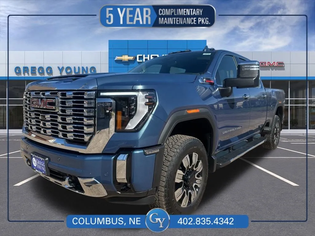 Blue 2026 GMC Sierra 2500HD Denali for sale in Columbus, NE