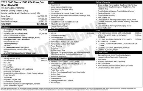 Photos of 2026 GMC Sierra 1500 AT4 for sale in Columbus, NE at Gregg Young Chevrolet GMC of Columbus