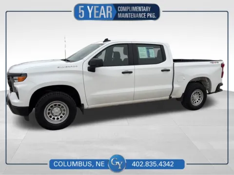 White 2024 Chevrolet Silverado 1500 WT for sale in Columbus, NE