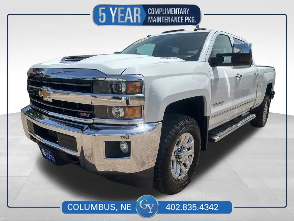 White 2019 Chevrolet Silverado 3500HD LTZ for sale in Columbus, NE