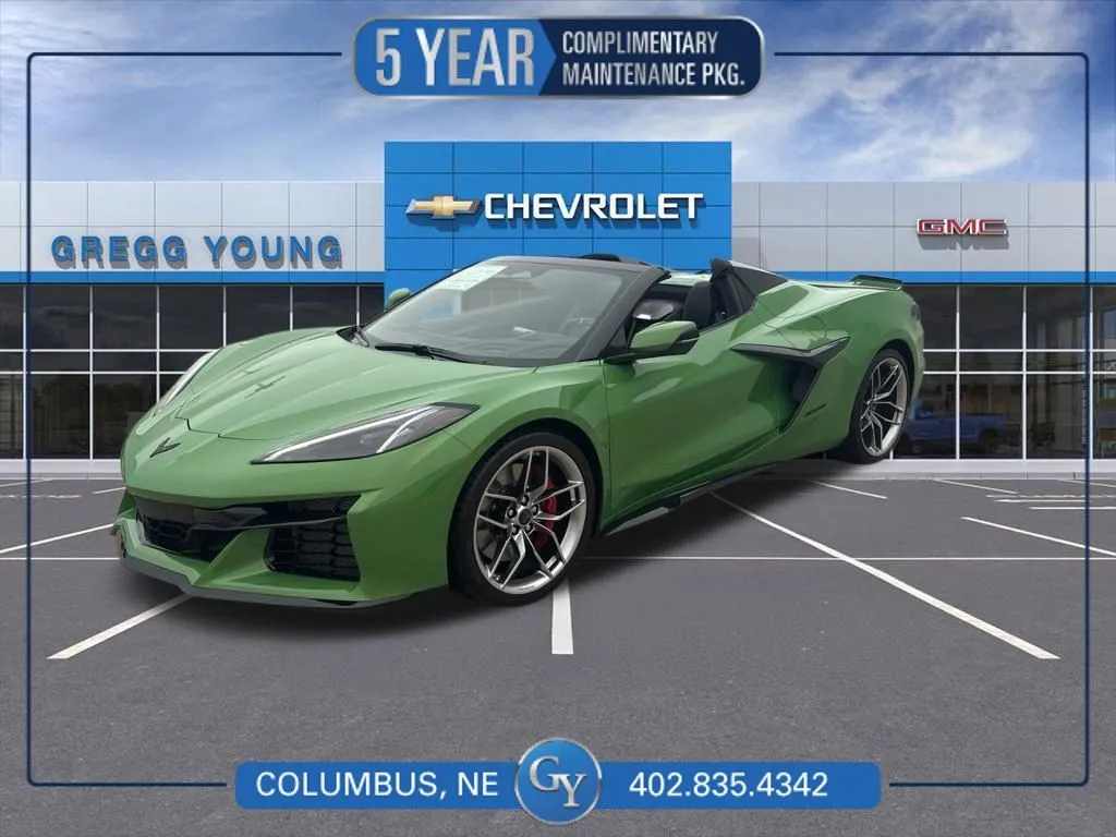 Green 2026 Chevrolet Corvette Z06 for sale in Columbus, NE