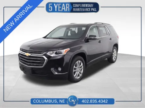 Black 2019 Chevrolet Traverse LT for sale in Columbus, NE