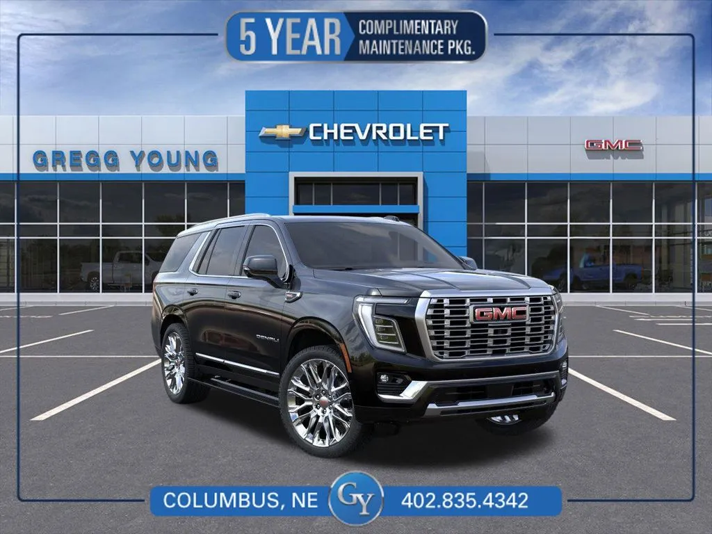 Black 2026 GMC Yukon Denali for sale in Columbus, NE