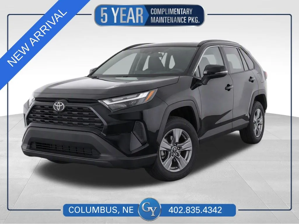 Black 2025 Toyota RAV4 XLE for sale in Columbus, NE