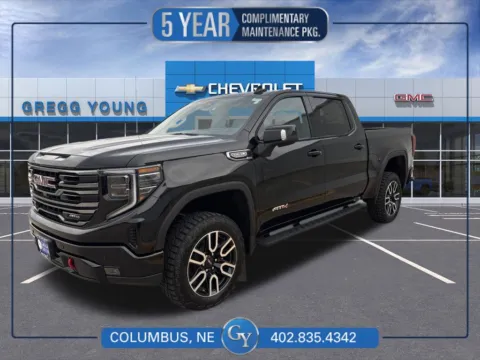 Black 2026 GMC Sierra 1500 AT4 for sale in Columbus, NE