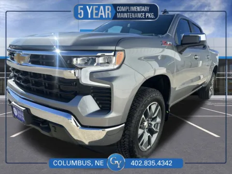 Gray 2026 Chevrolet Silverado 1500 LT for sale in Columbus, NE