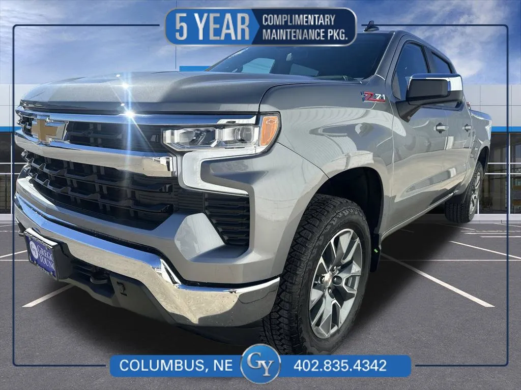 Gray 2026 Chevrolet Silverado 1500 LT for sale in Columbus, NE