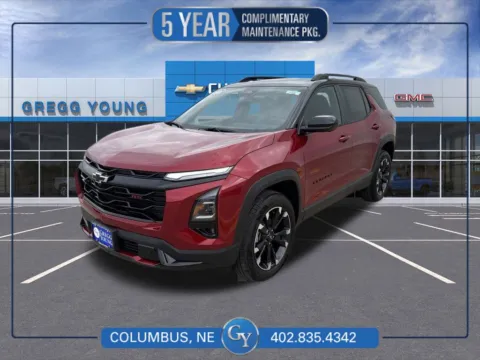 Red 2027 Chevrolet Equinox RS for sale in Columbus, NE