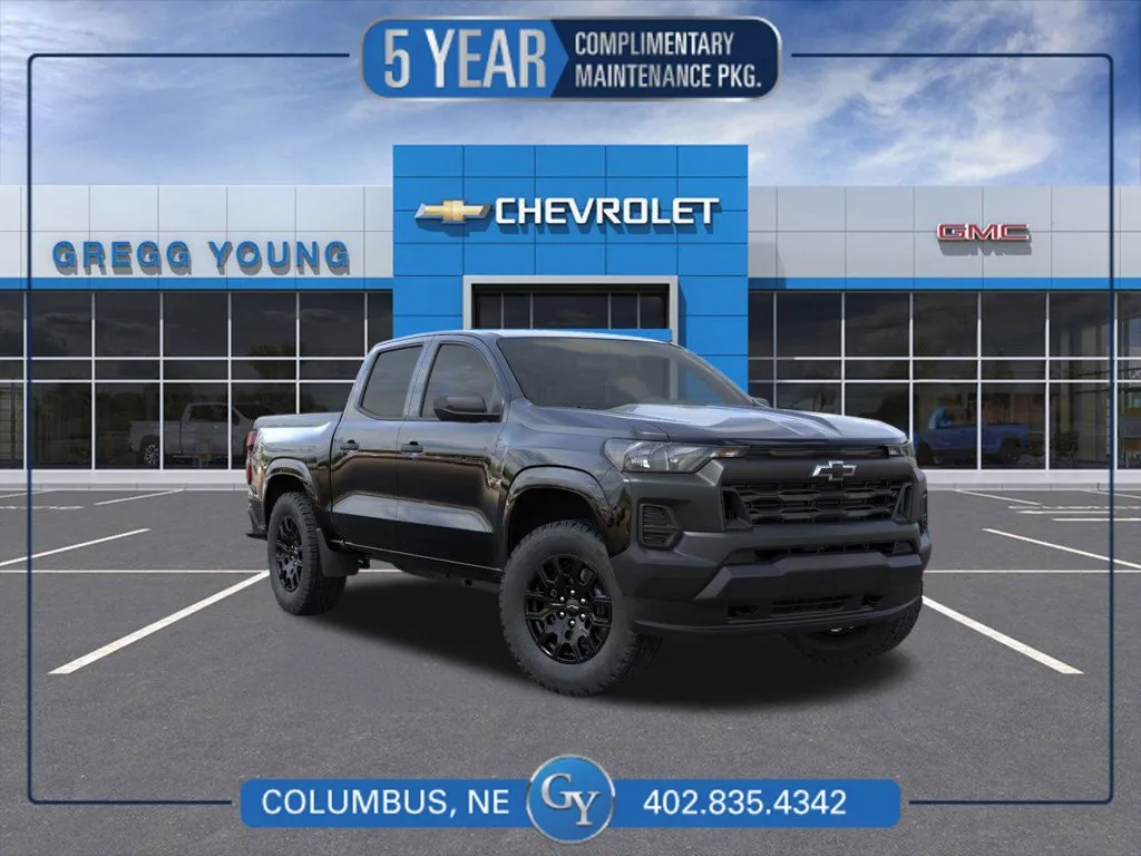 Black 2026 Chevrolet Colorado Work Truck for sale in Columbus, NE