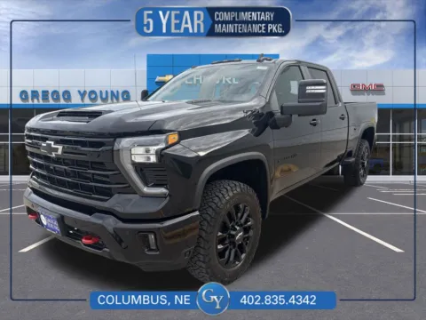 Black 2026 Chevrolet Silverado 2500 HD LT for sale in Columbus, NE
